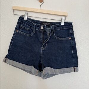 Judy Blue Women's Dark Blue Denim Shorts